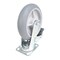 Vestil Thermoplastic Rubber Swivel With Total Brake Caster 8 In. x 2 In. 705 lb Light Gray CST-VE-8X2TPR-SWTB - alternate 5